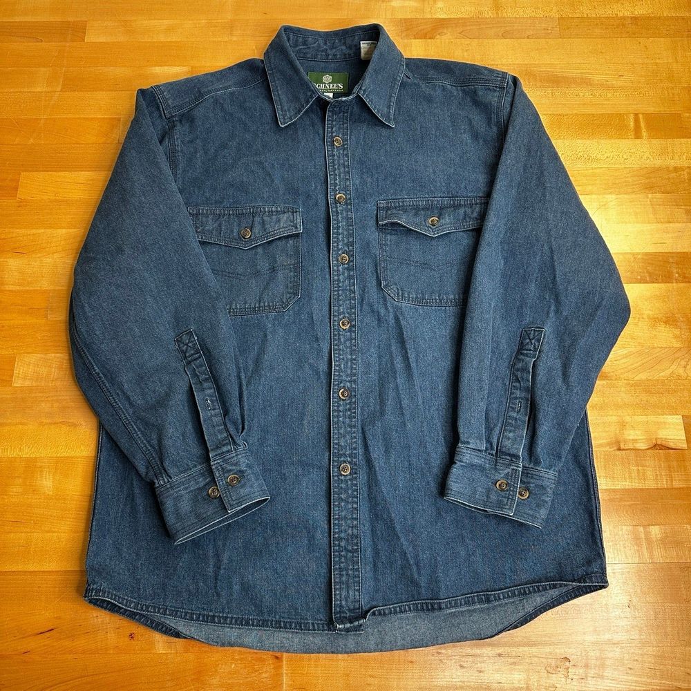 Schnees Denim Long Sleeve Shirt
